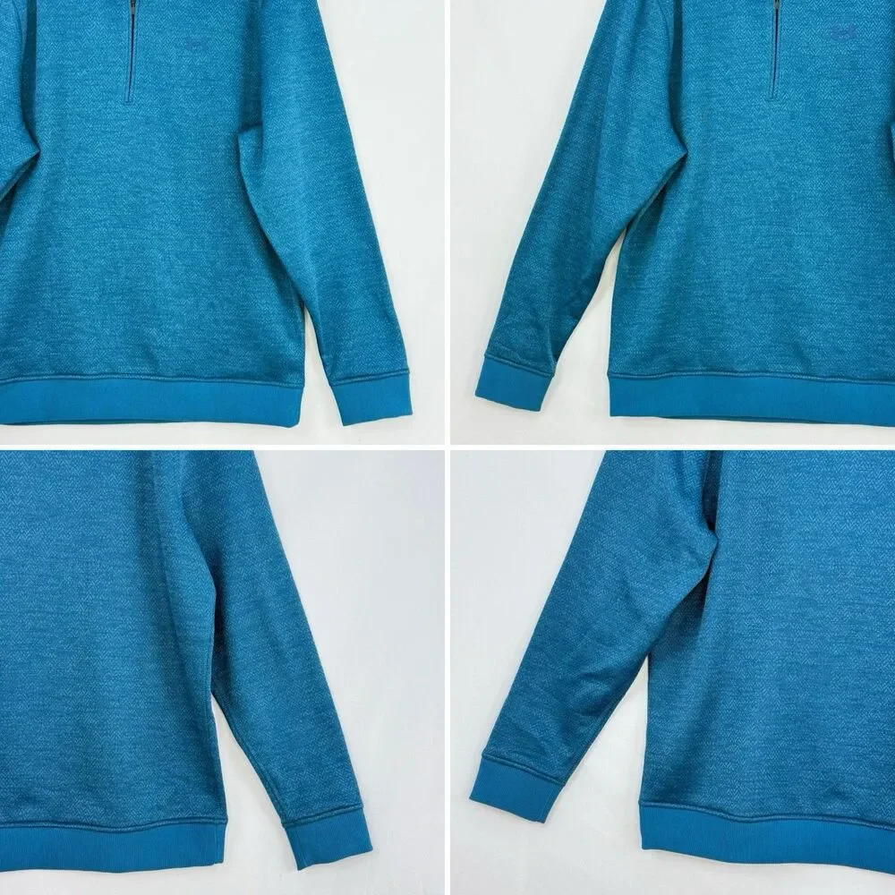 Under Armour Coldgear Quarter Zip Jumper Sweater College Steet Wear Men's Size L